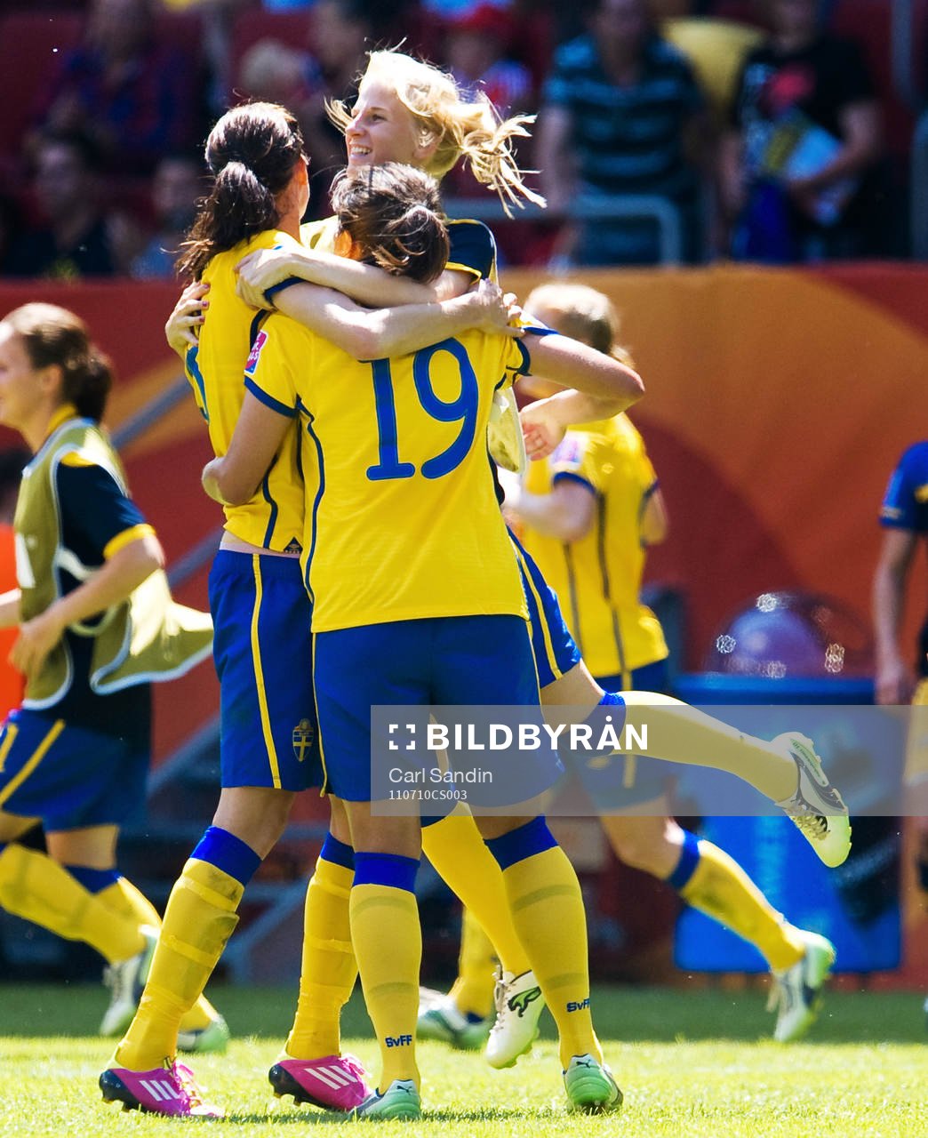 Sofia Jakobsson, Sverige, jubel