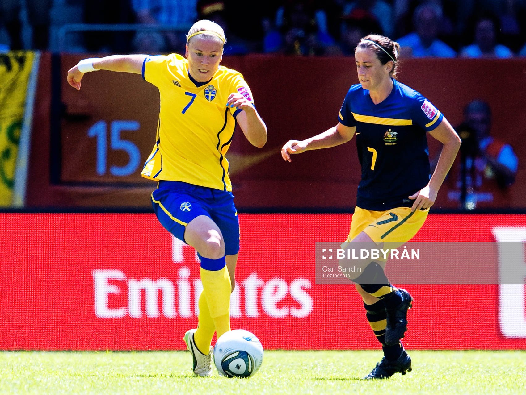  Sara Larsson, Sverige, Heather Garriock, Australien.