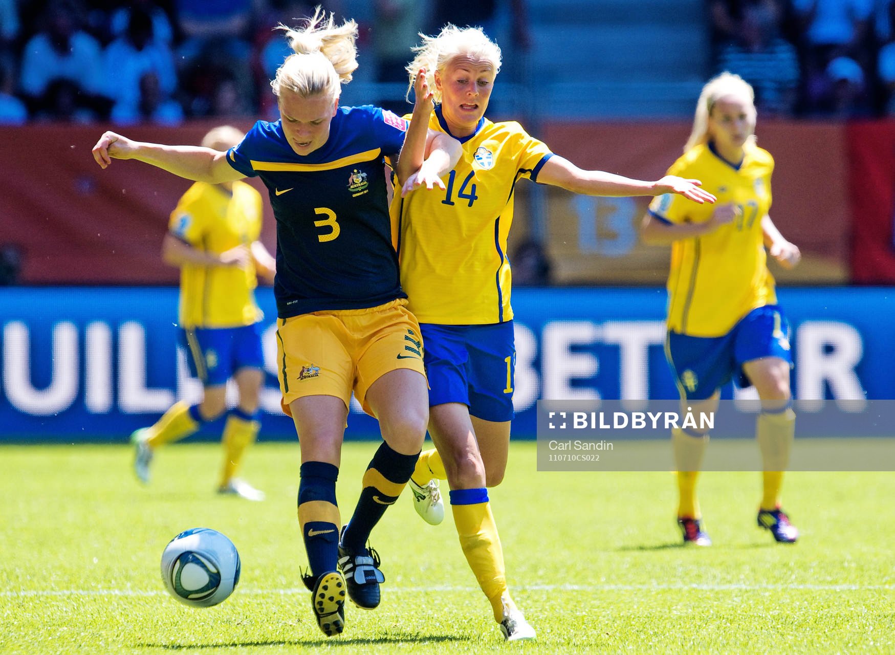 Kim Carroll, Australien, Josefine Öqvist, Sverige