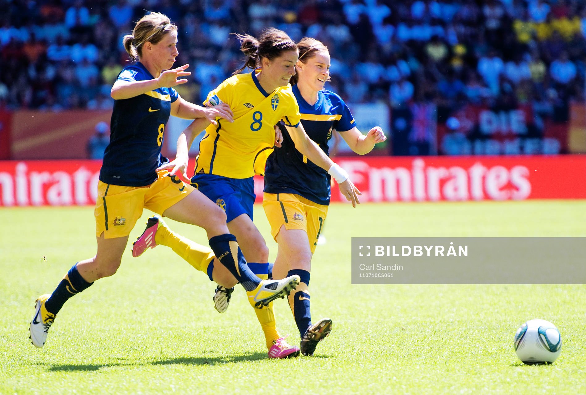 Elise Kellond Knight, Australien, Lotta Schelin, Sverige,