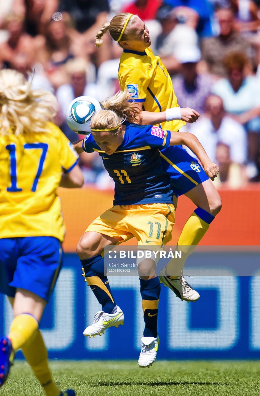 Lisa De Vanna, Australien, Sara Larsson, Sverige