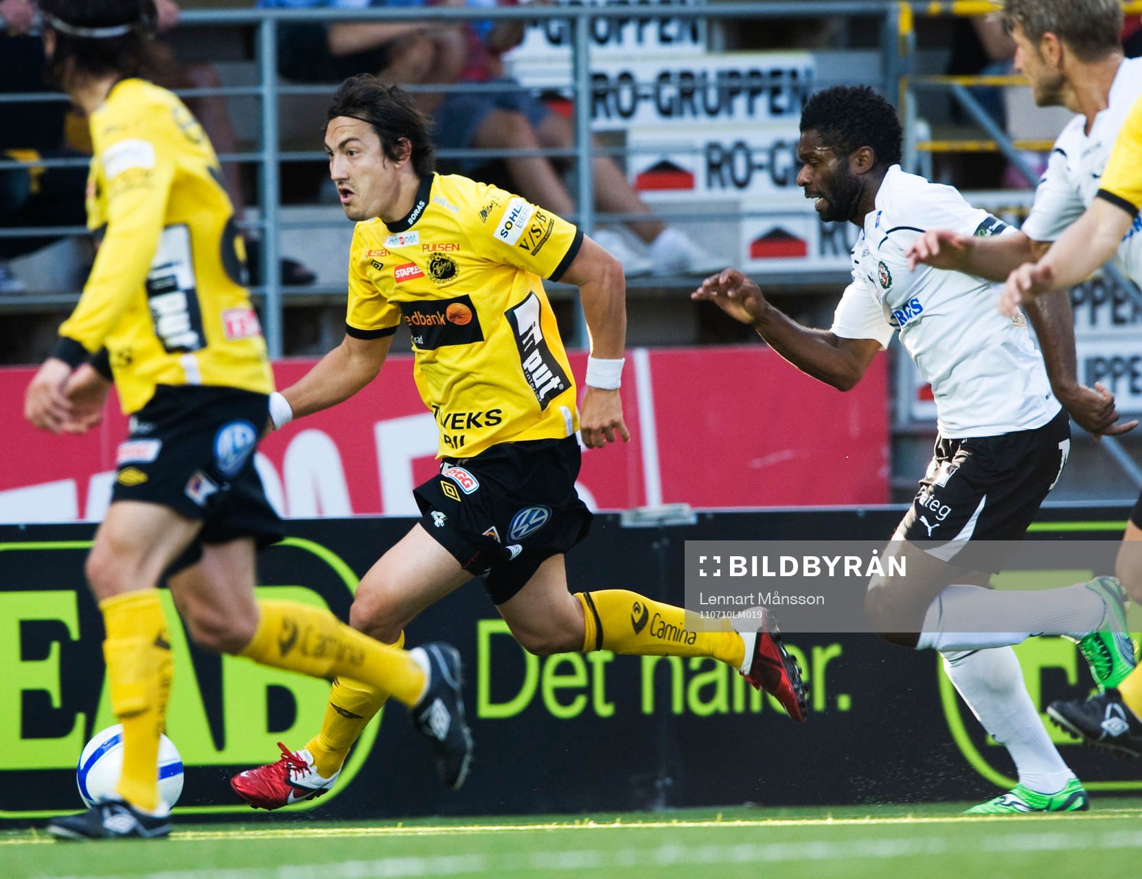 1-0 Stefan Ishizaki, Elfsborg, rusar ifrån sina bevakare