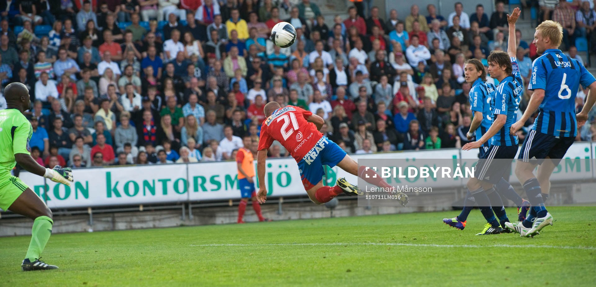 3-0, Christoffer Andersson, Helsingborg,  nickar med nacken