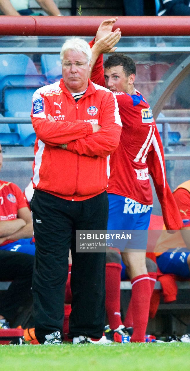 Alexander Gerndt, Helsingborg, utbytt och Conny Karlsson,