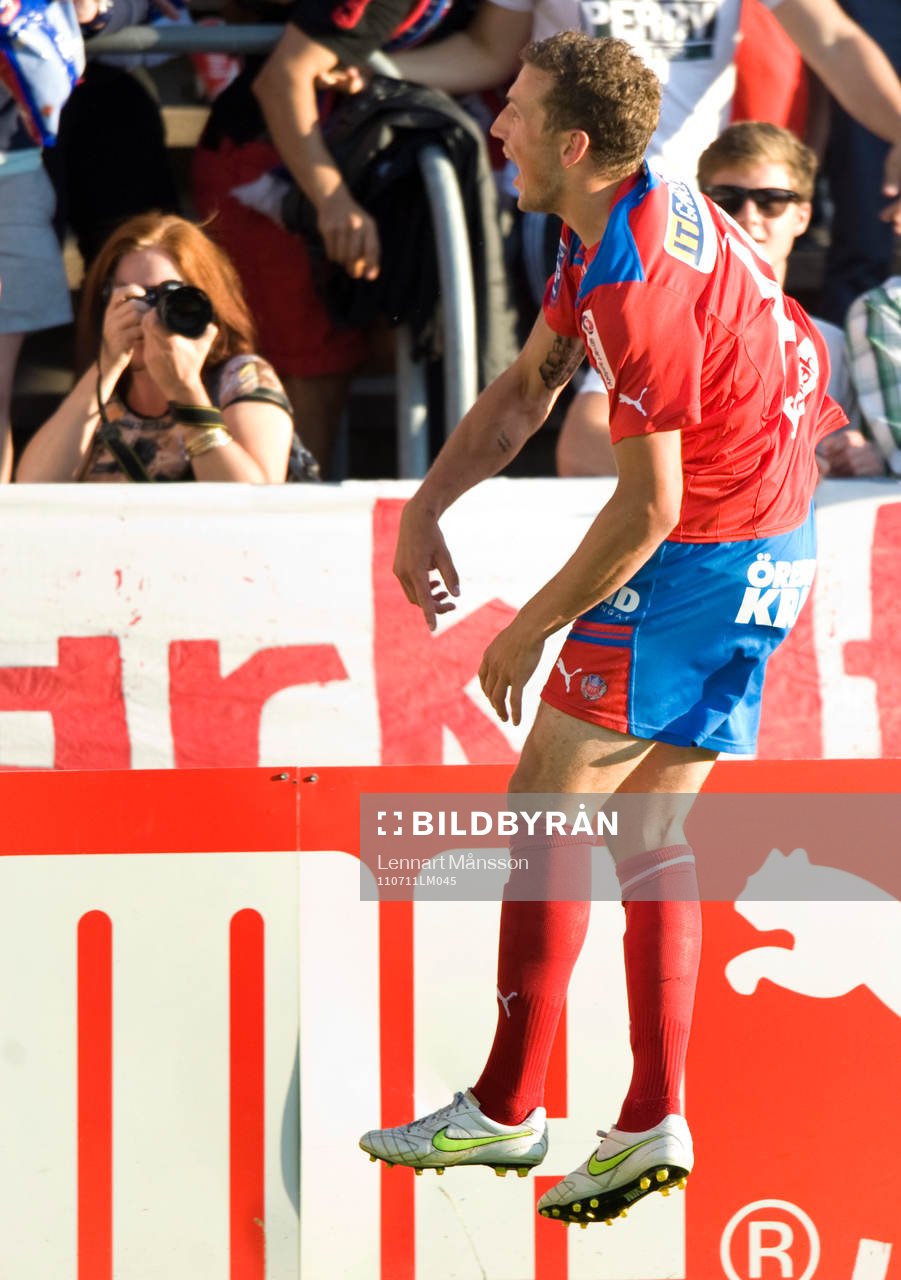 1-0 Alexander Gerndt, Helsingborg, jubel