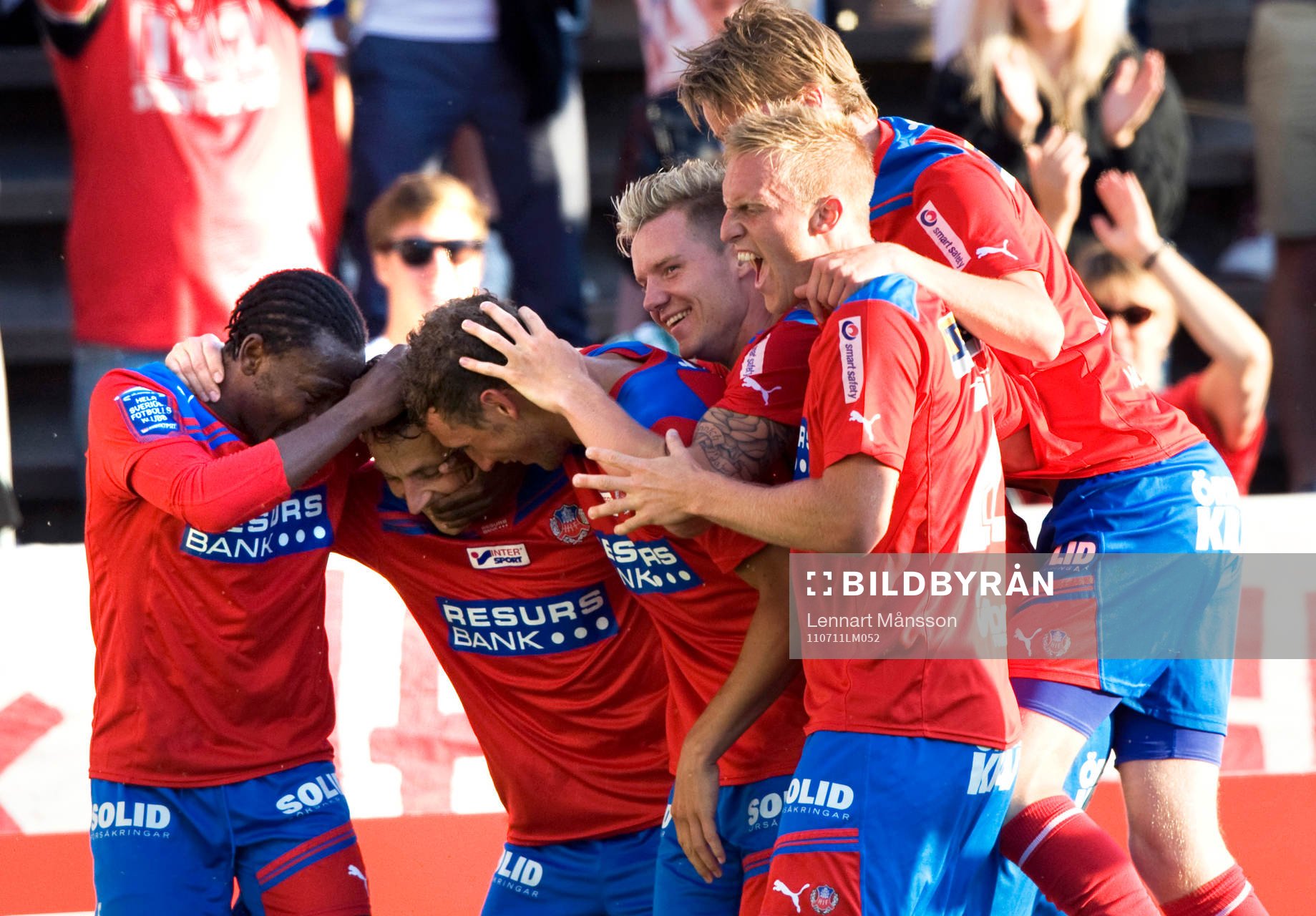 2-0 Ardian Gashi, Helsingborg, jubel, glädje