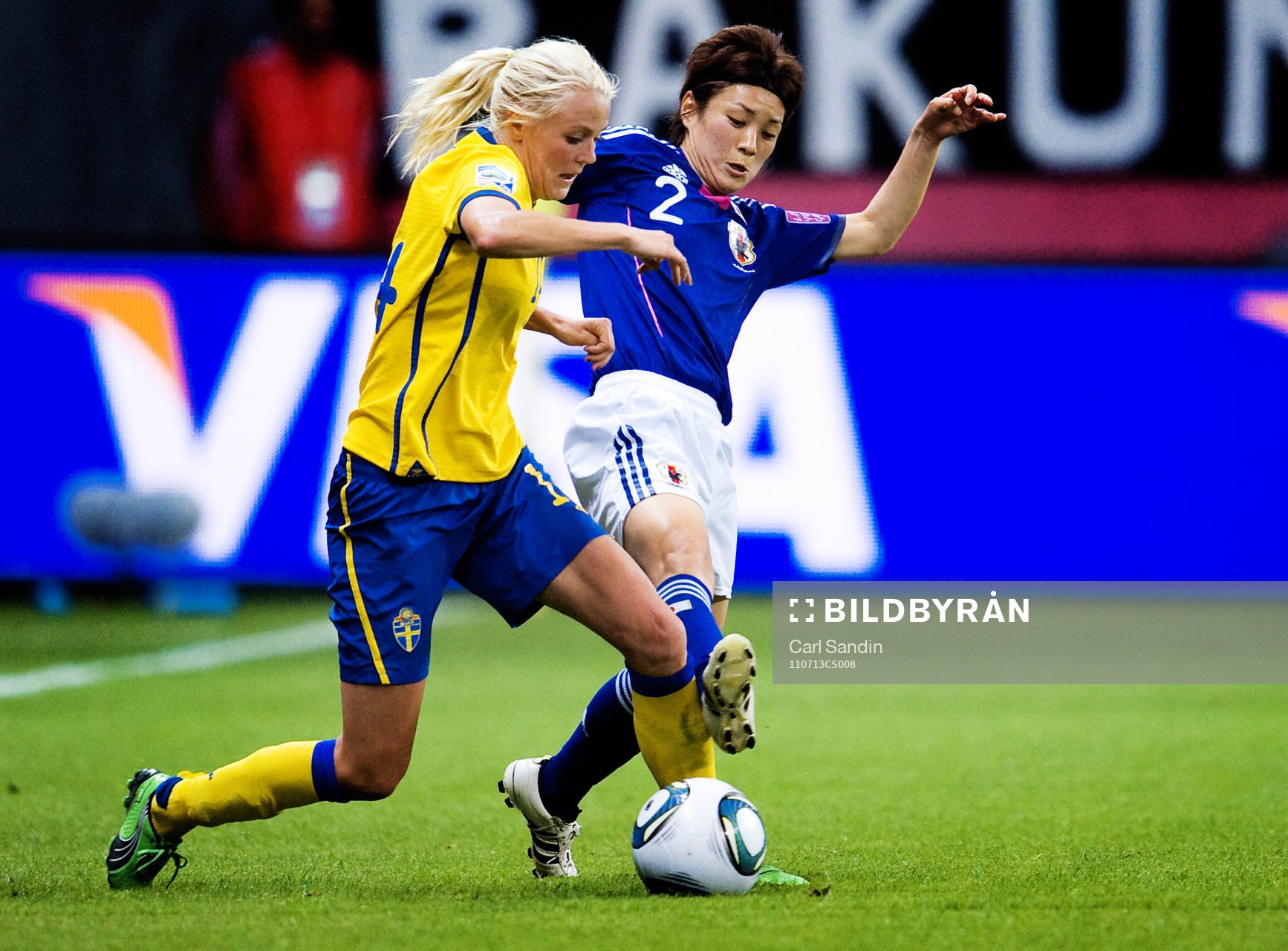 Josefine Öqvist, Sverige, Yukari Kinga, Japan