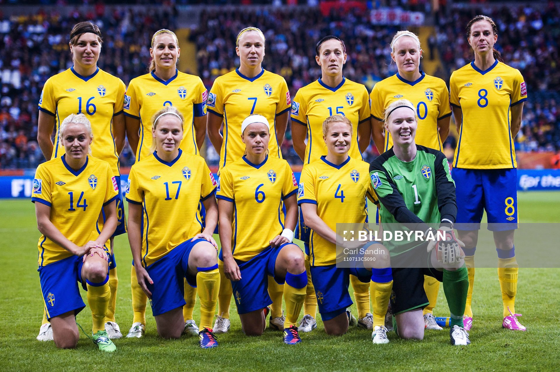 Linda Forsberg, Charlotte Rohlin, Sara Larsson, Therese