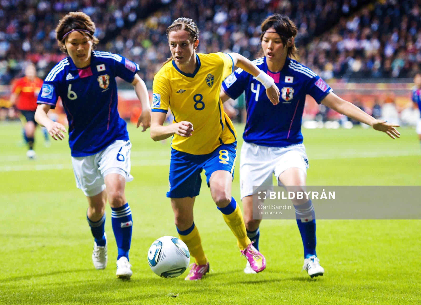 Mizuho Sakaguchi, Japan, Lotta Schelin, Sverige, Saki