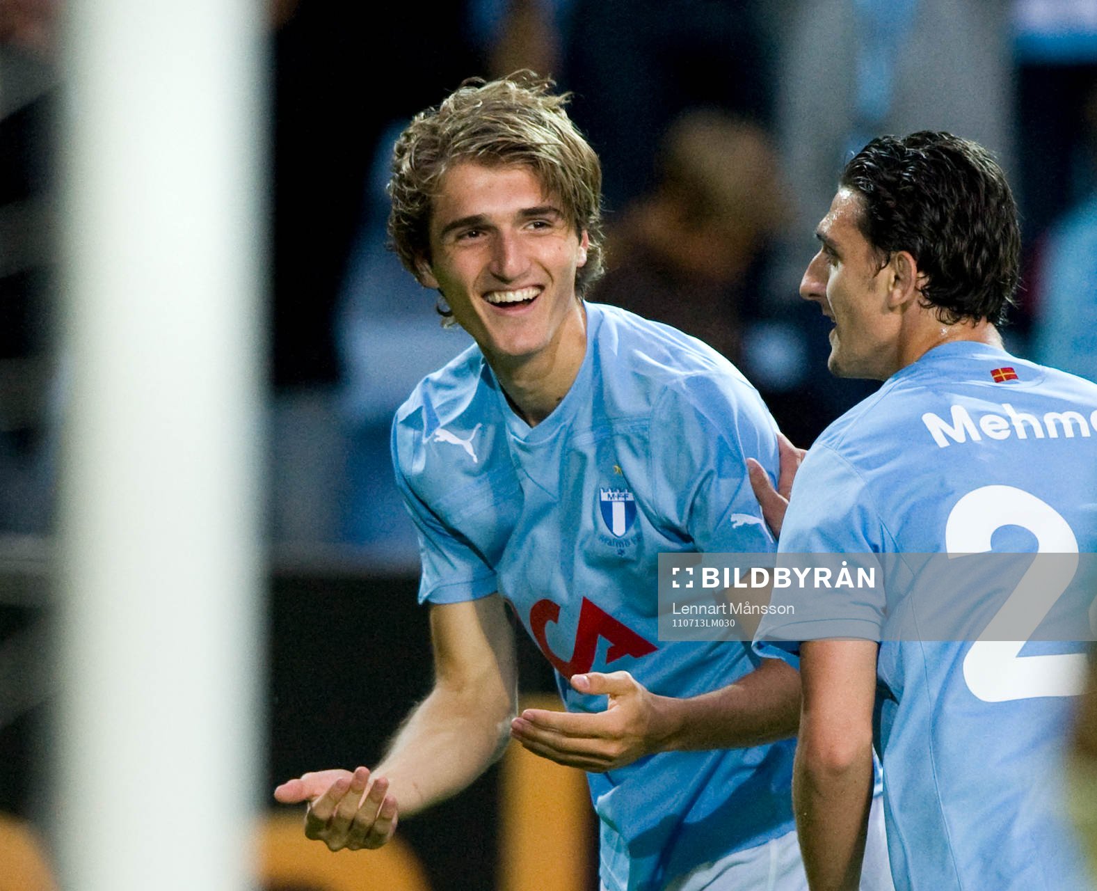 1-0 Dardan Rexhepi, Malmö, jubel