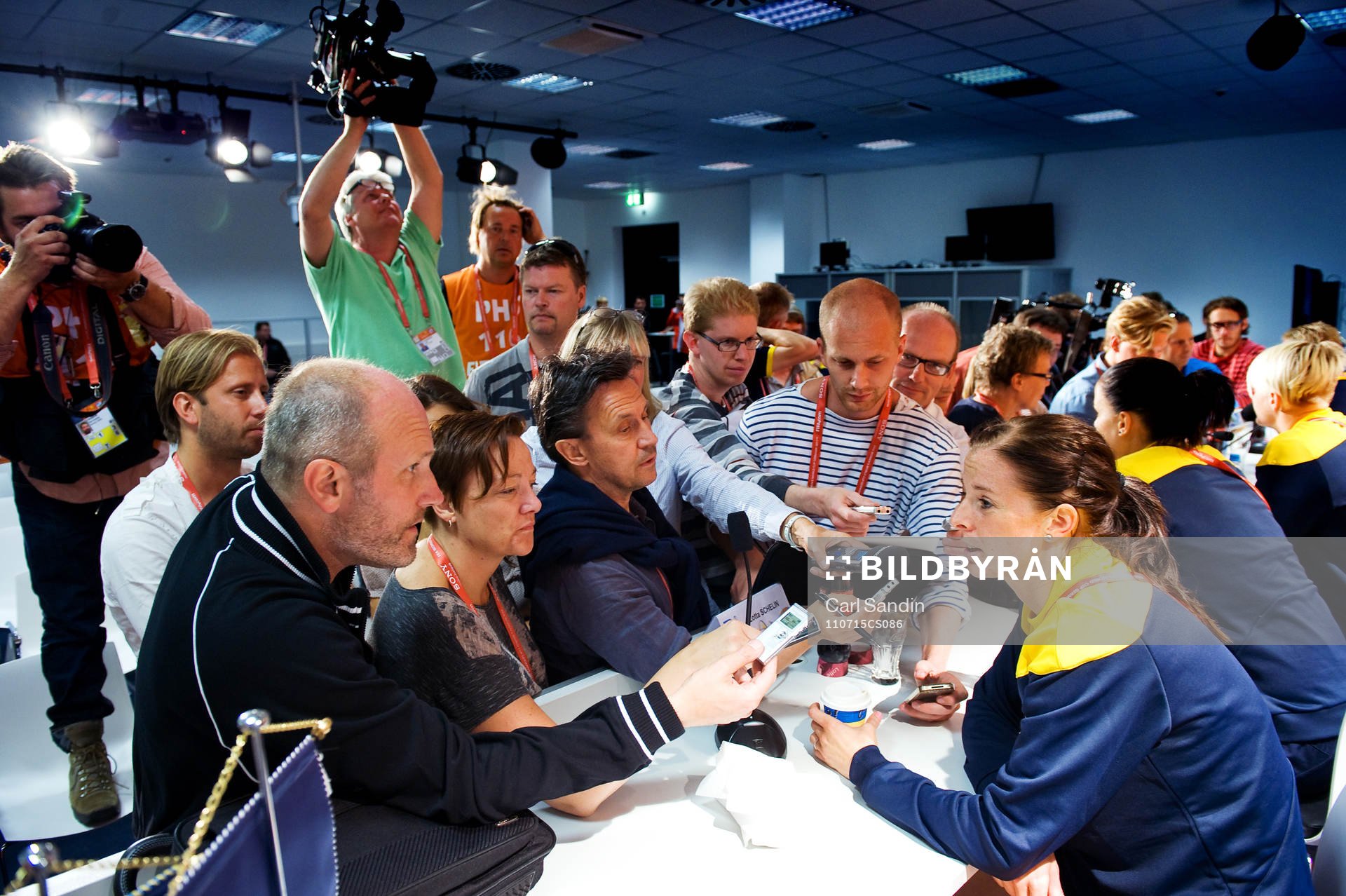 Lotta Schelin, press, media, jornalister
