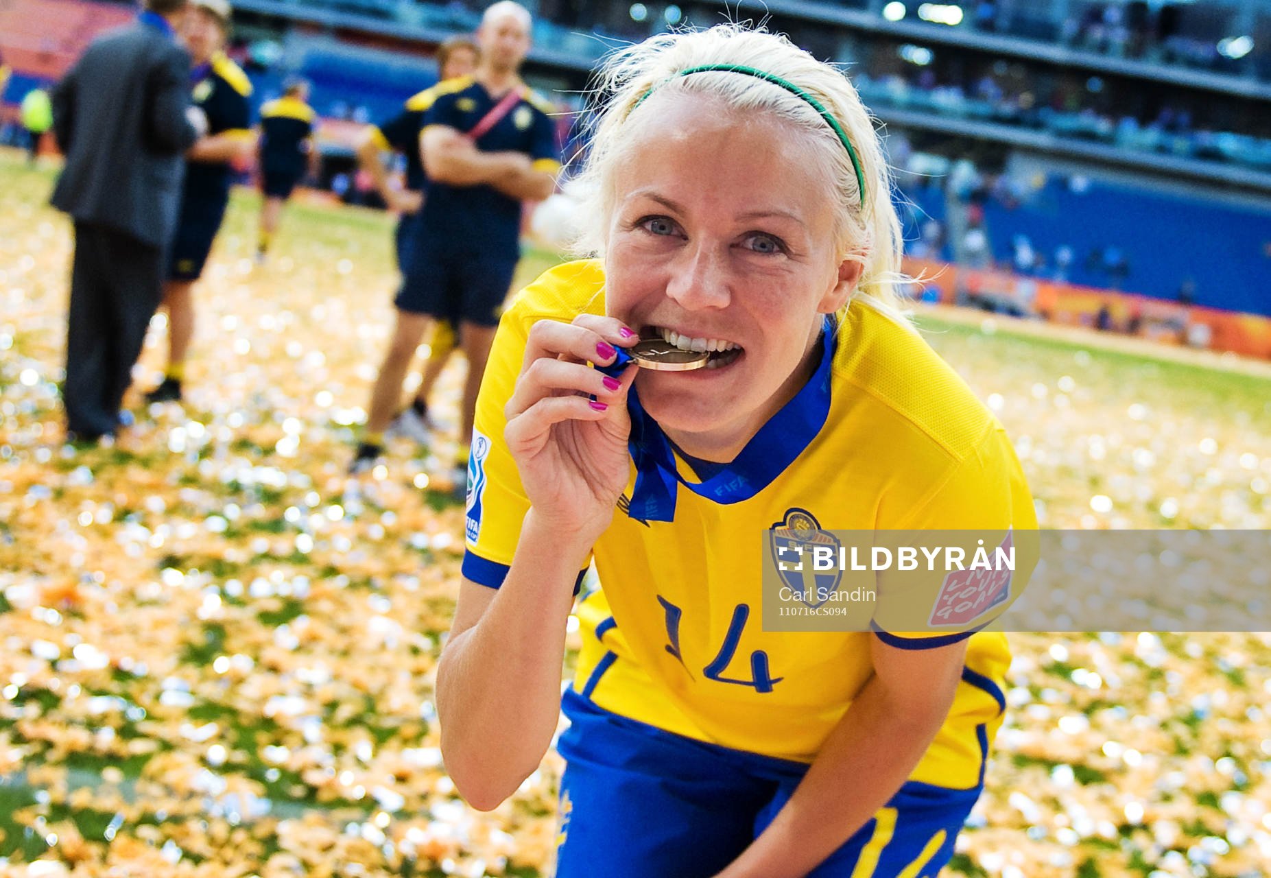 Josefine Öqvist, Sverige, jubel, VM-Brons, brons, medalj