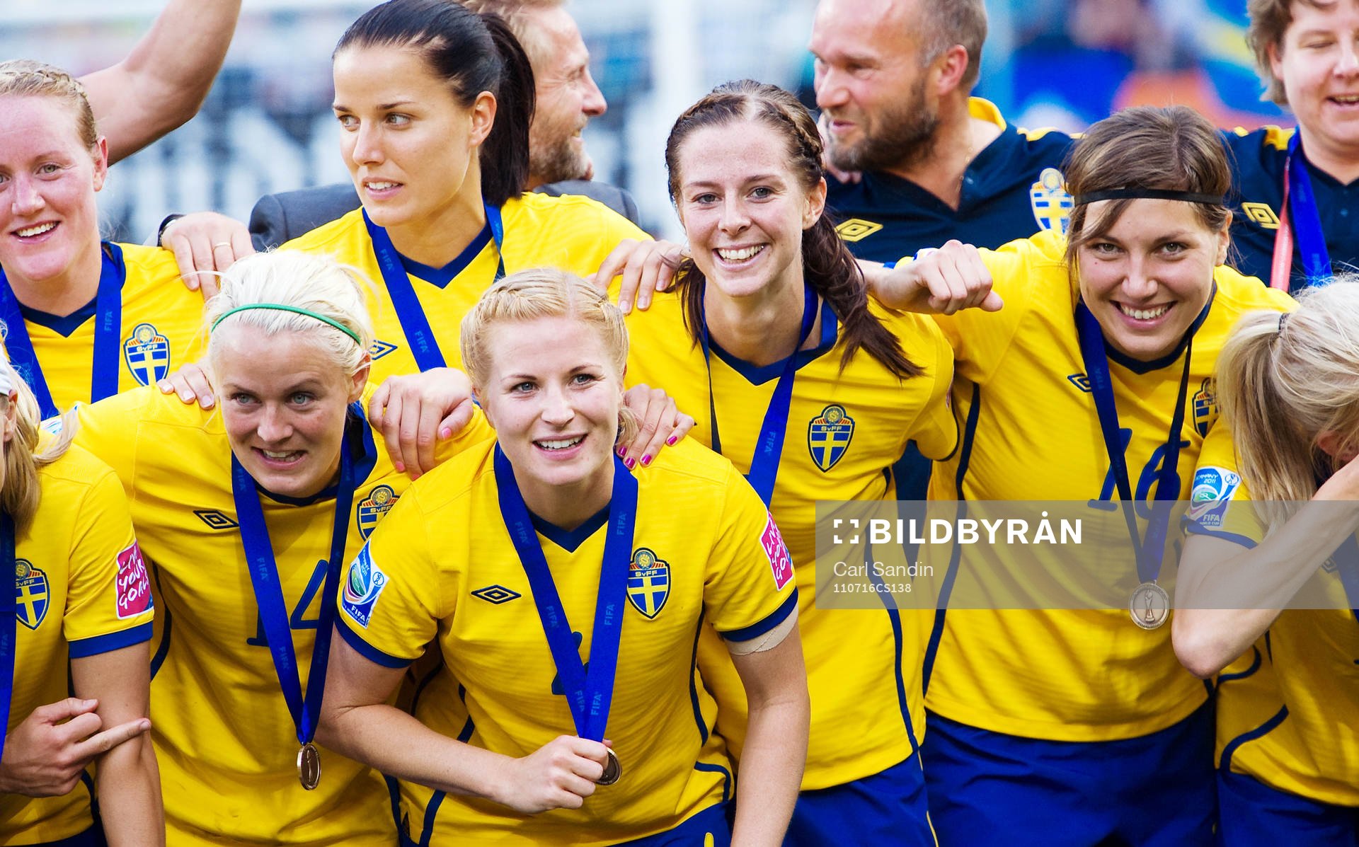Josefine Öqvist, Annica Svensson, Lotta Schelin, Linda