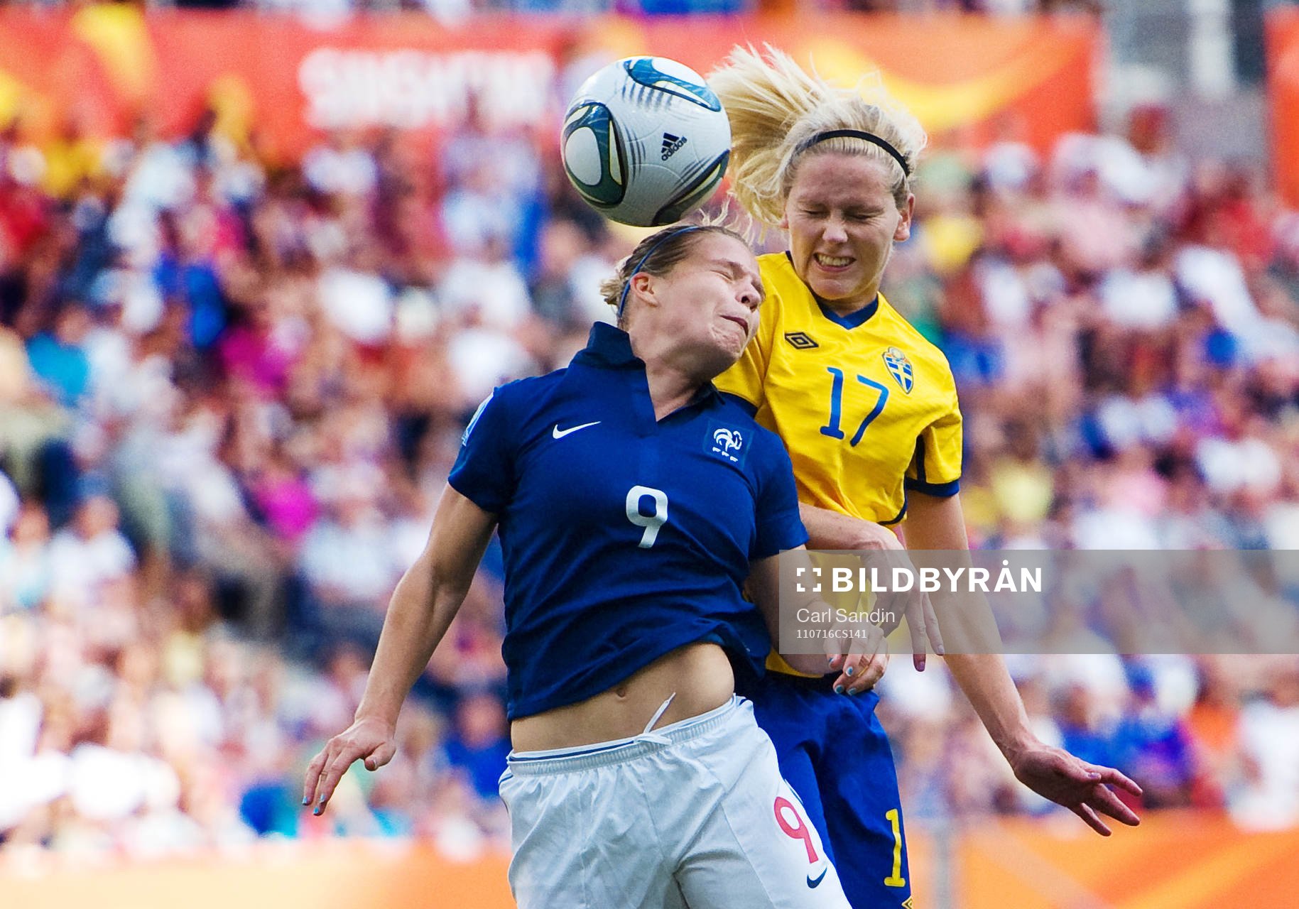 Eugenie Le Sommer, Frankrike, Lisa Dahlkvist, Sverige