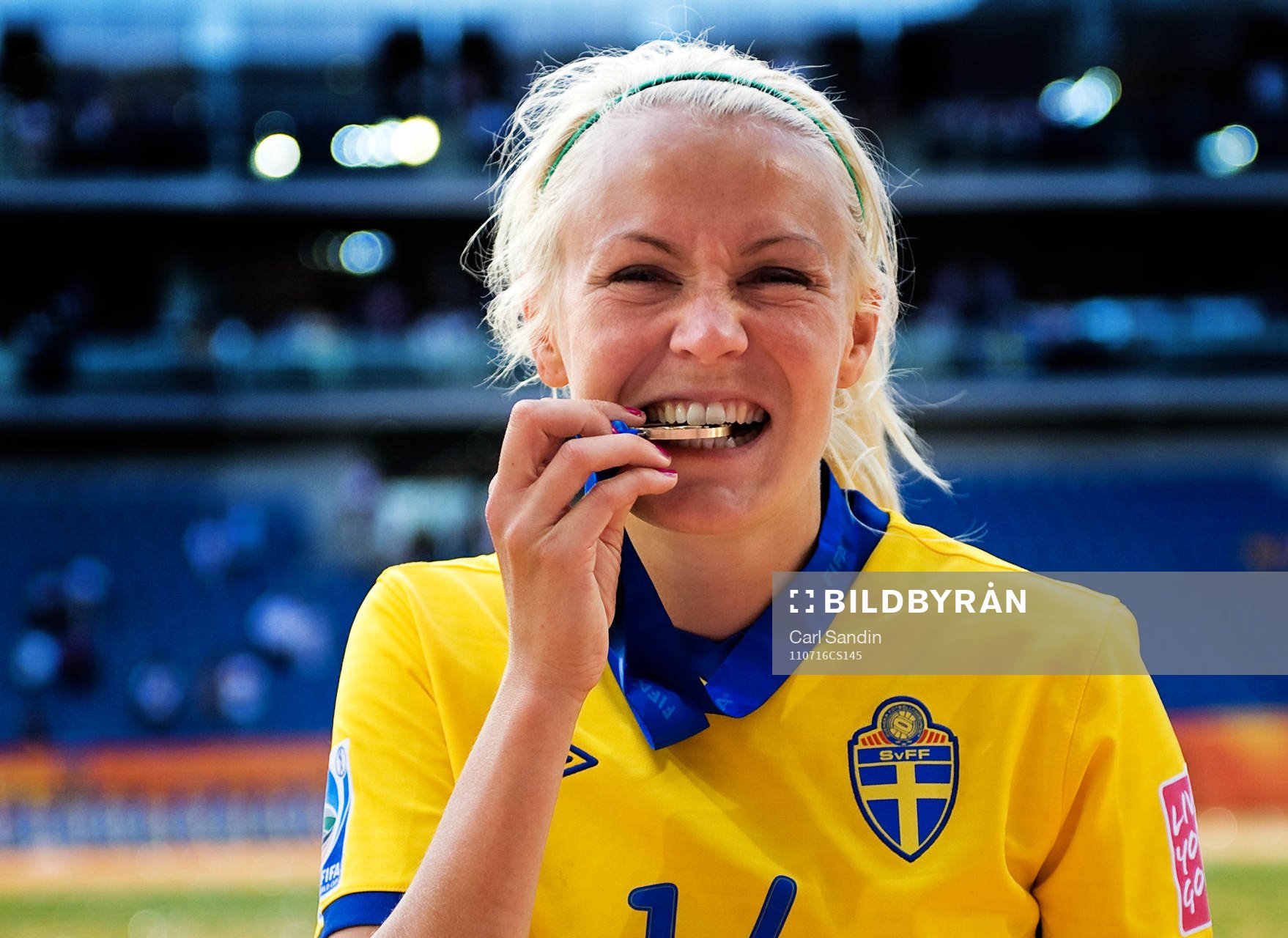 Josefine Öqvist, Sverige, jubel, VM-Brons, brons, medalj