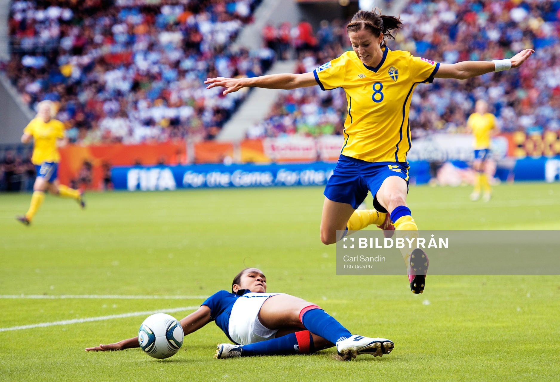 Wendie Renard, Frankrike, Lotta Schelin, Sverige