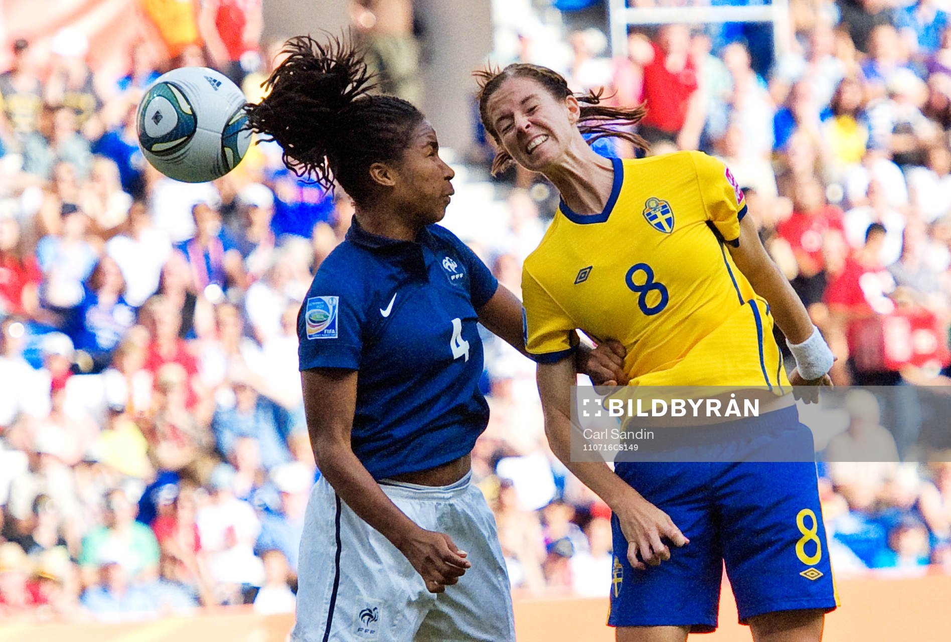 Laura Georges, Frankrike, Lotta Schelin, Sverige