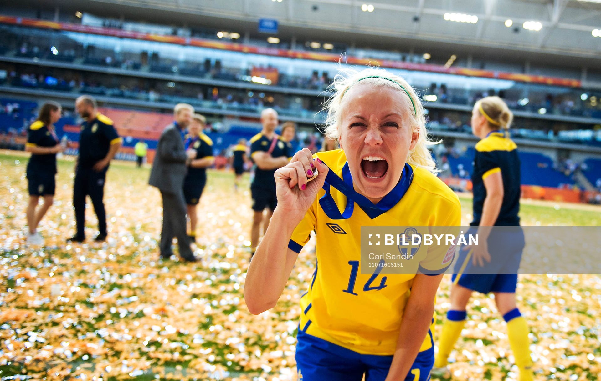 Josefine Öqvist, Sverige, jubel, glädje. VM-Brons, brons,