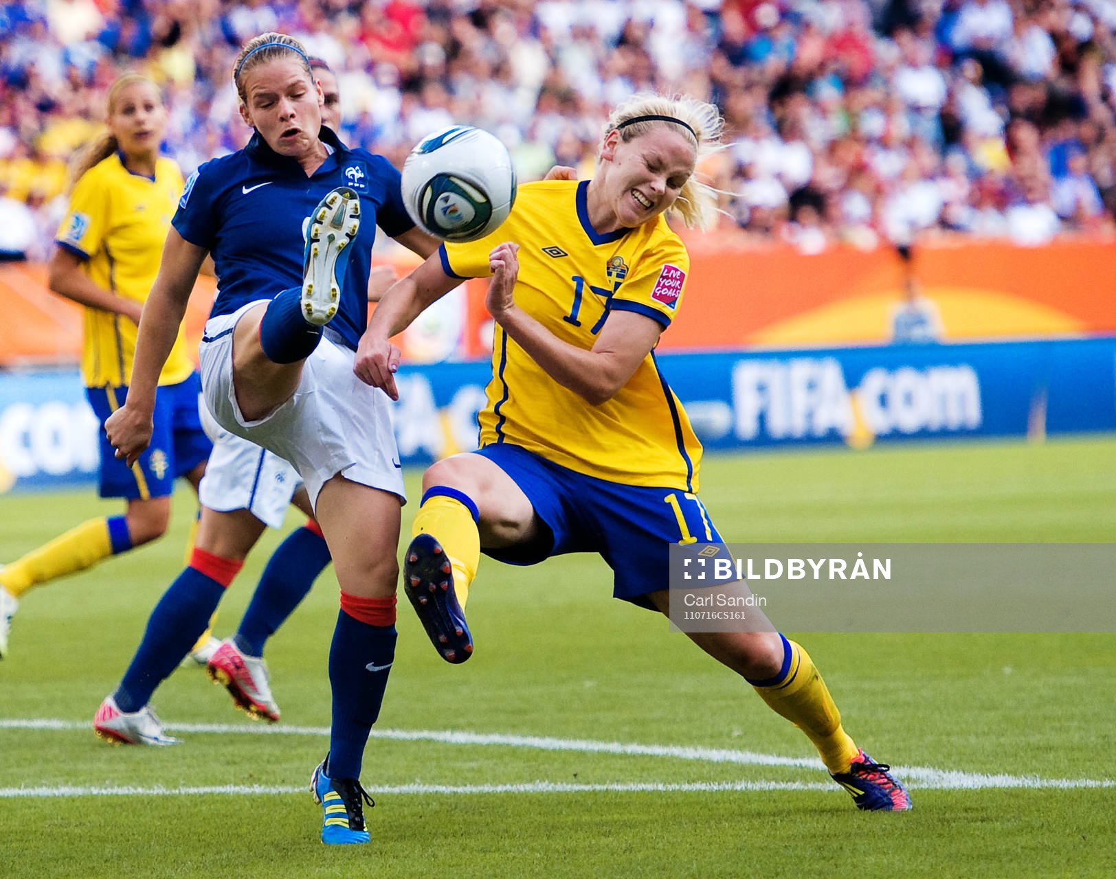 Eugenie Le Sommer, Frankrike, Lisa Dahlkvist, Sverige