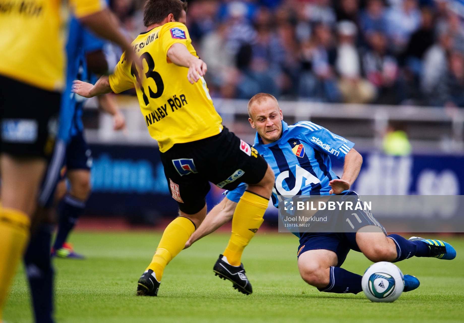 Daniel Sjölund, Djurgården, slänger sig