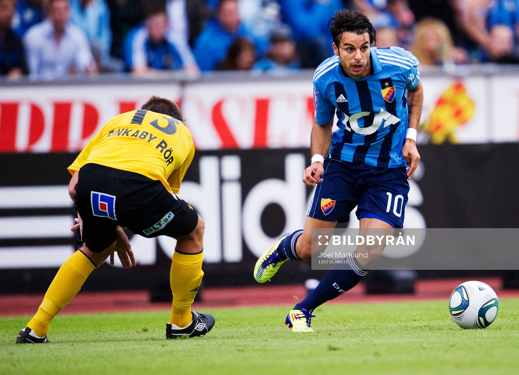 Christer Youssef, Djurgården, lurar Daniel Nicklasson,