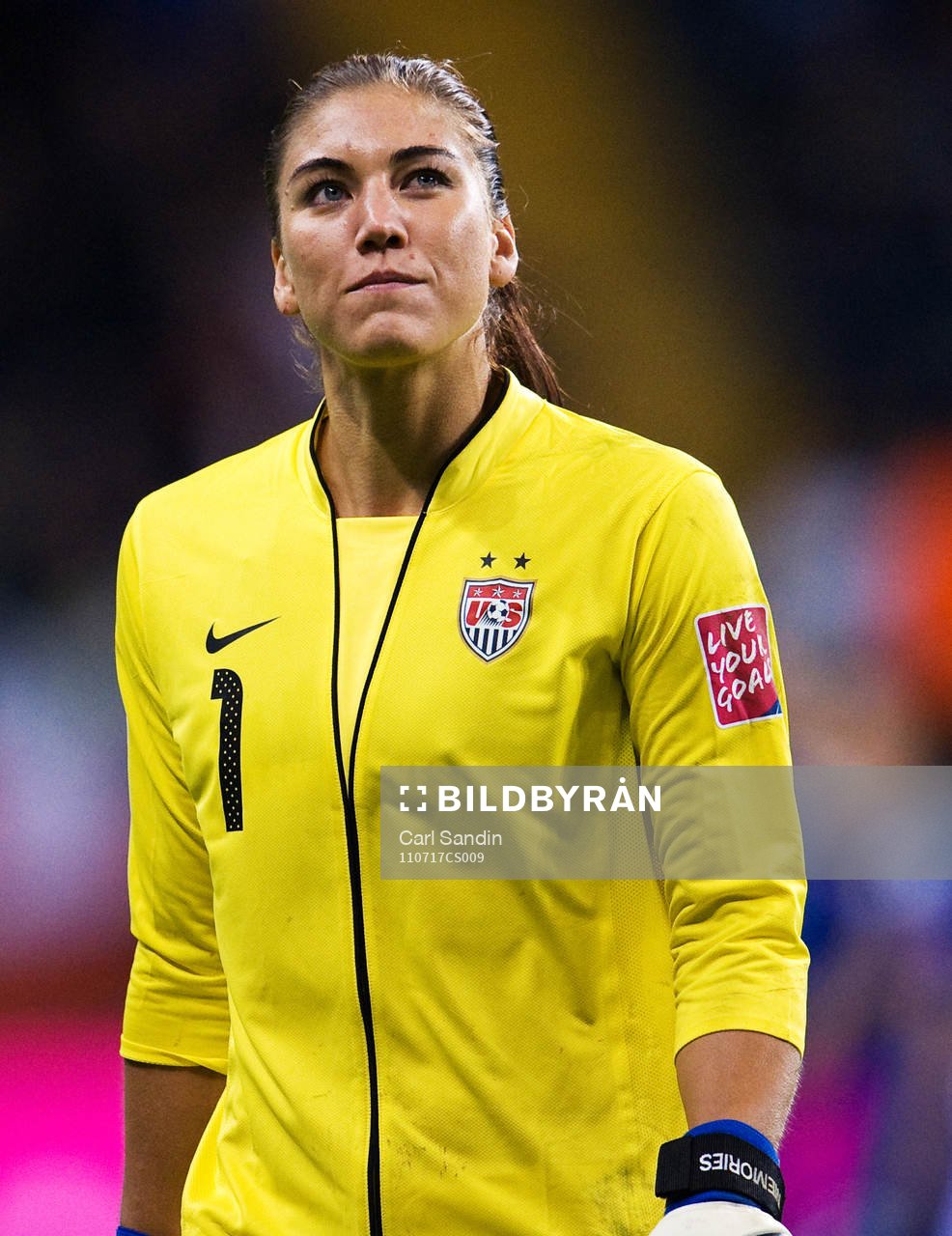 Hope Solo, målvakt, USA