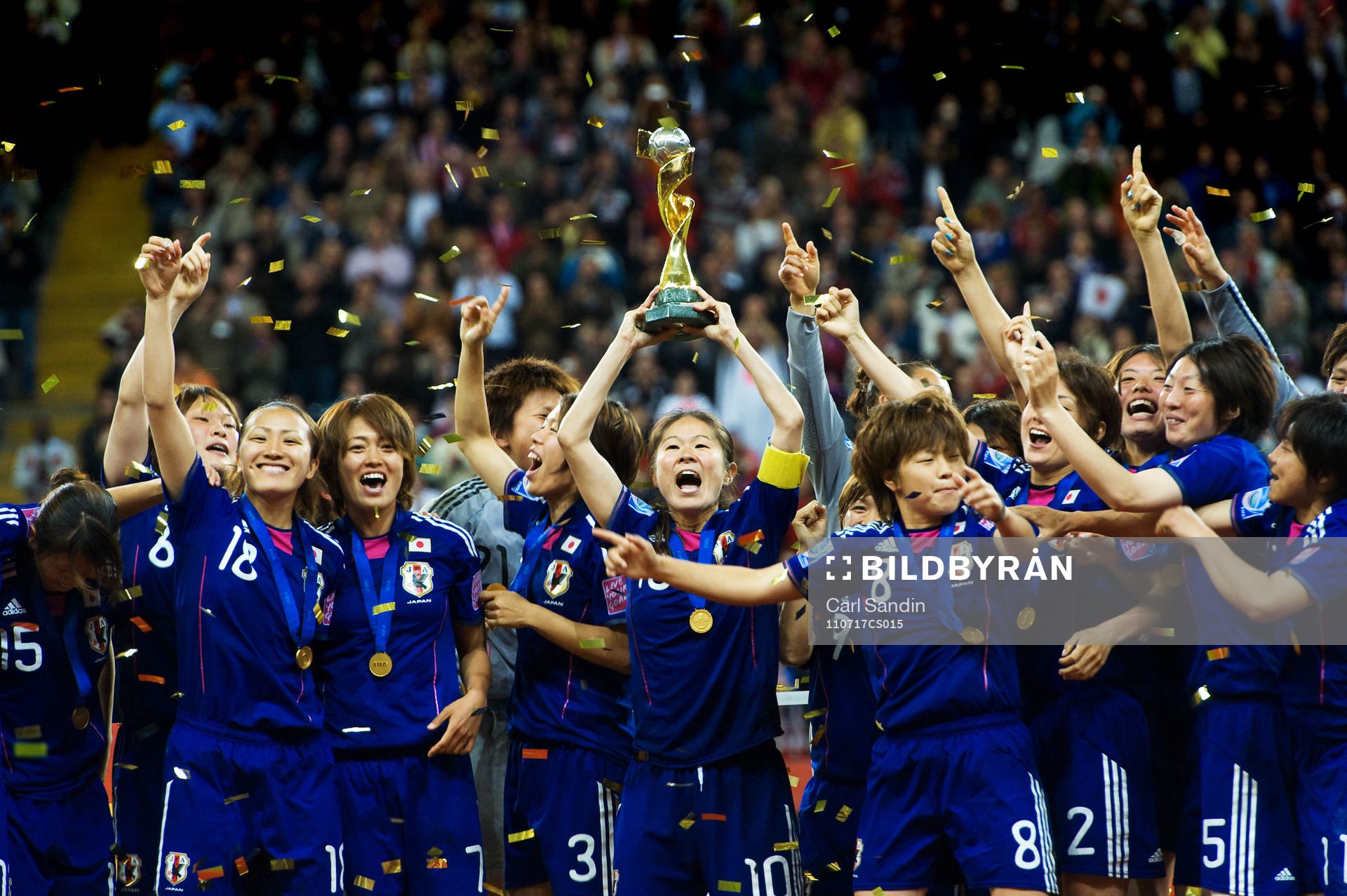 Japan, VM-guld, guld, pokal