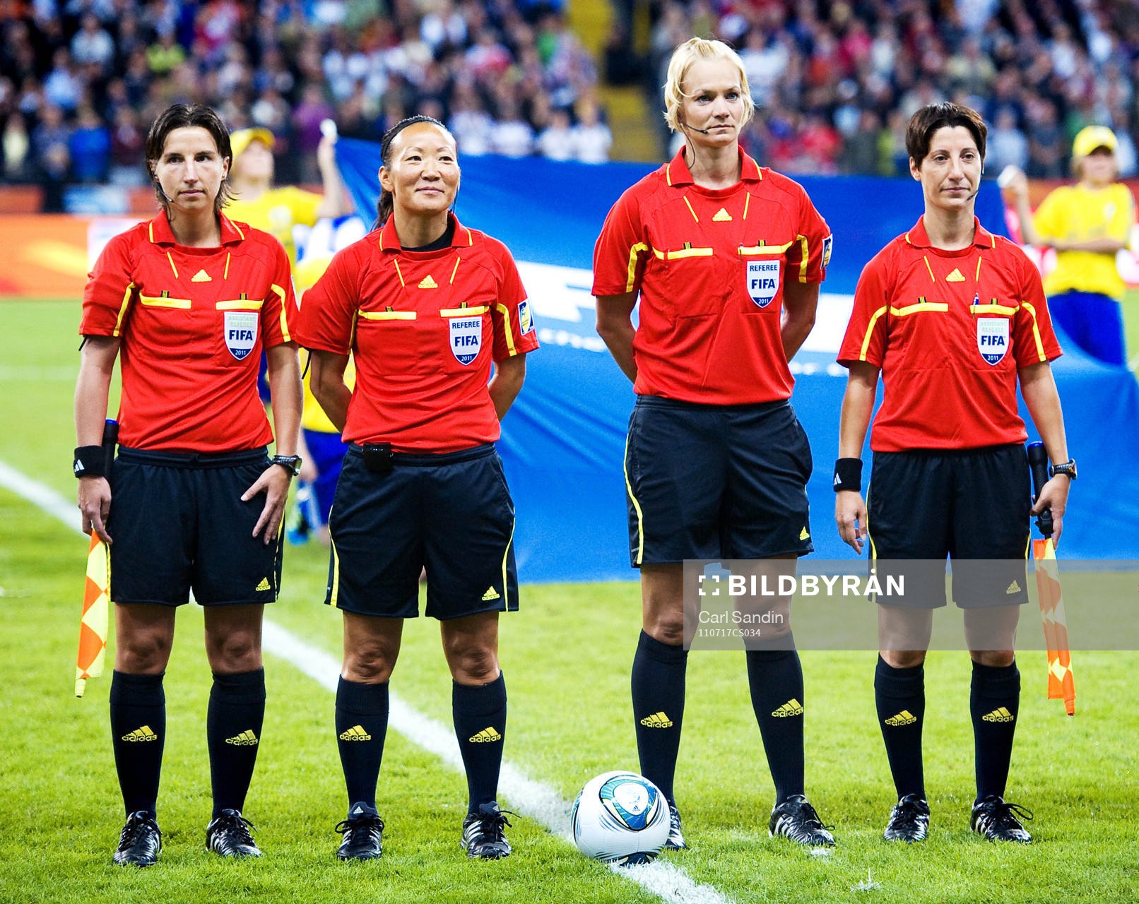 Marina Wozniak, domare, Tyskland, Jenny Palmqvist, domare,