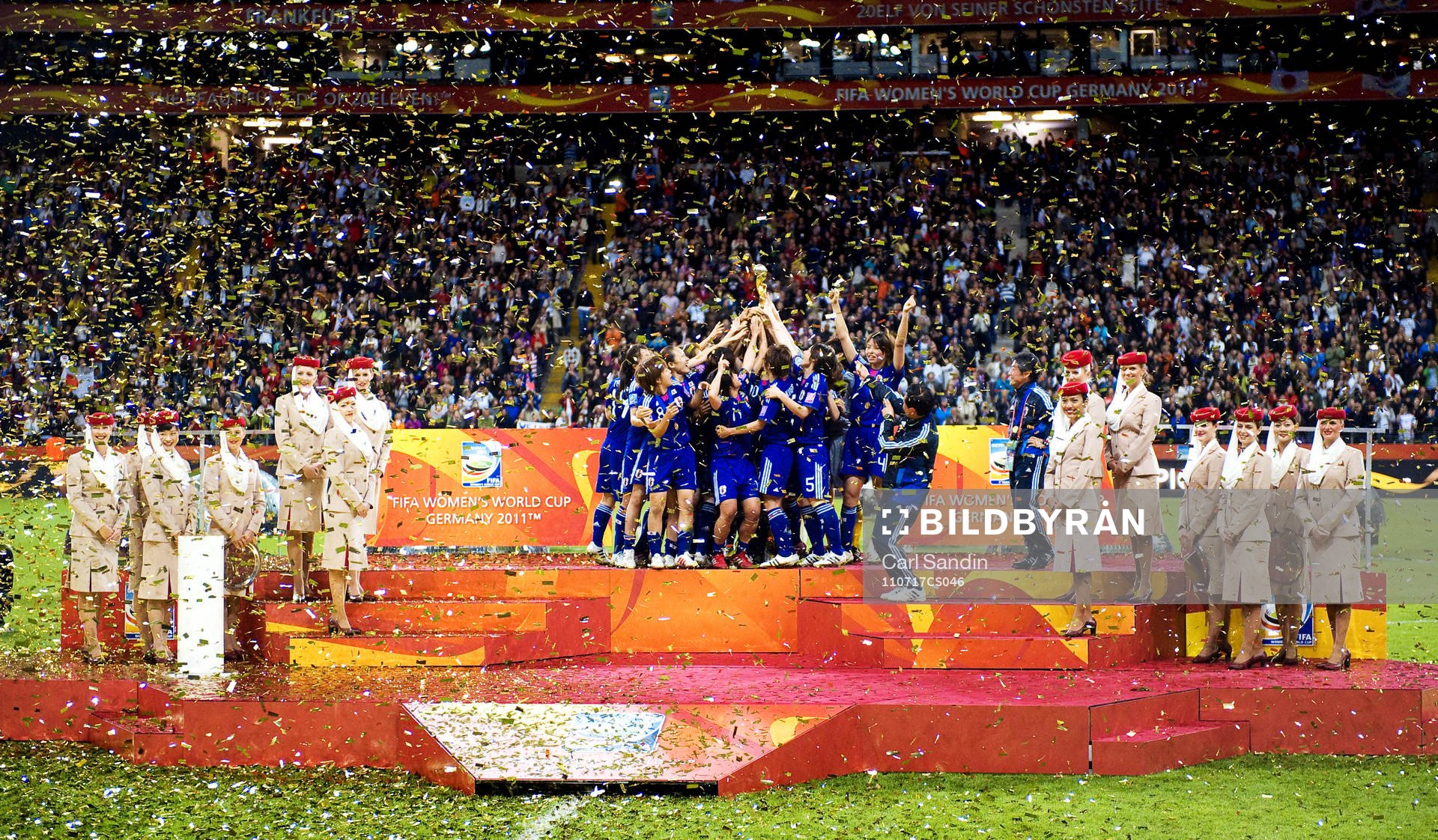 Japan, jubel, VM-guld, guld
