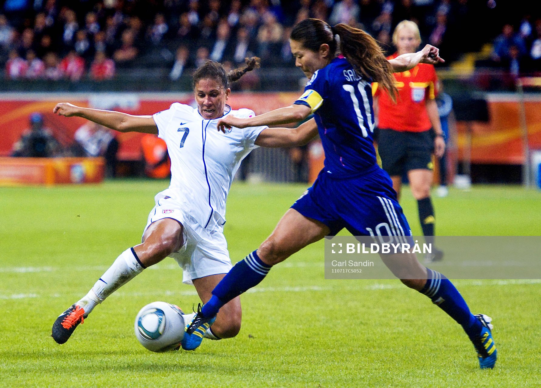 Shannon Boxx, USA, Homare Sawa, Japan