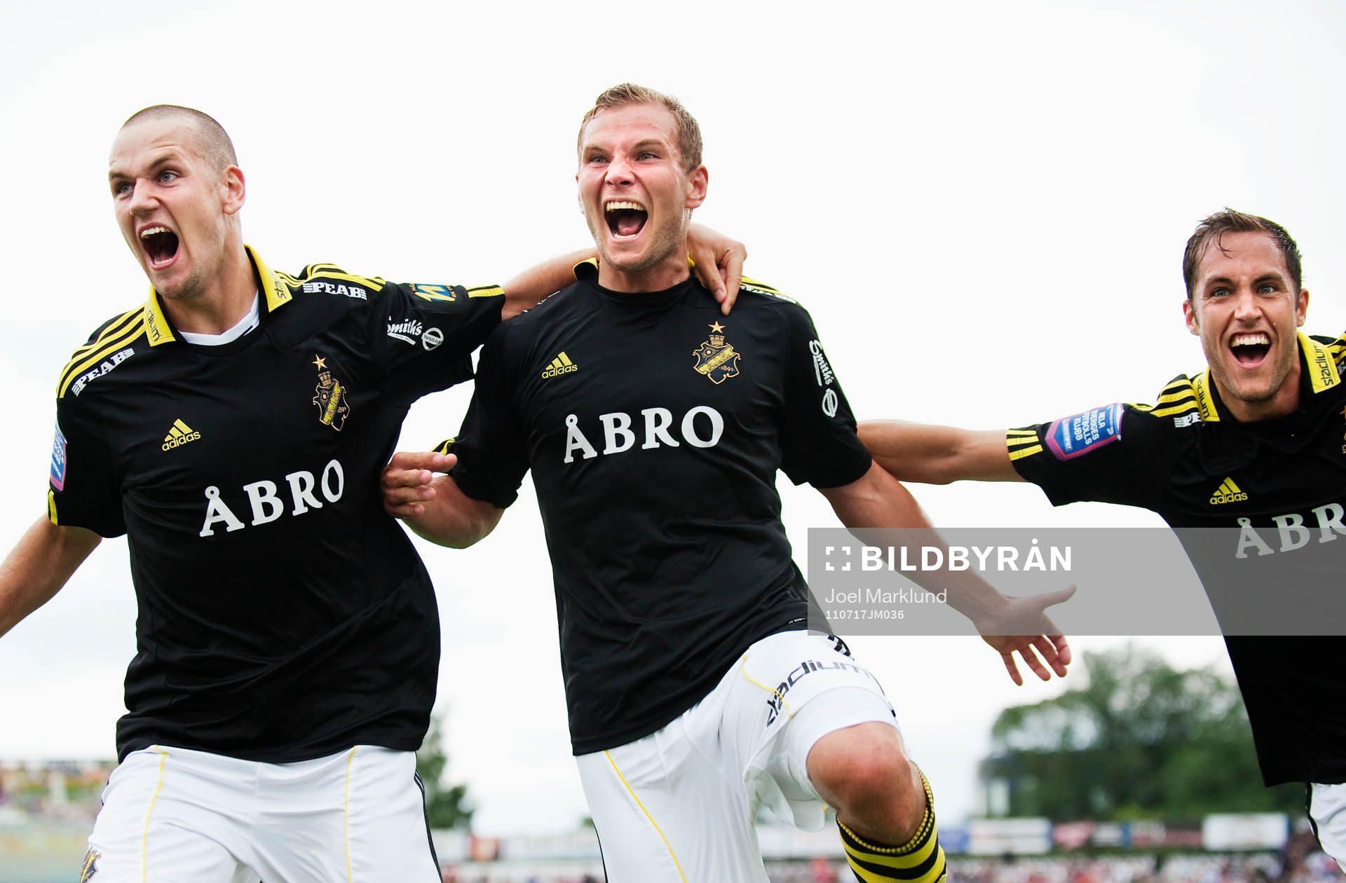 Alexander Milosevic, Robert Åhman Persson och Niklas