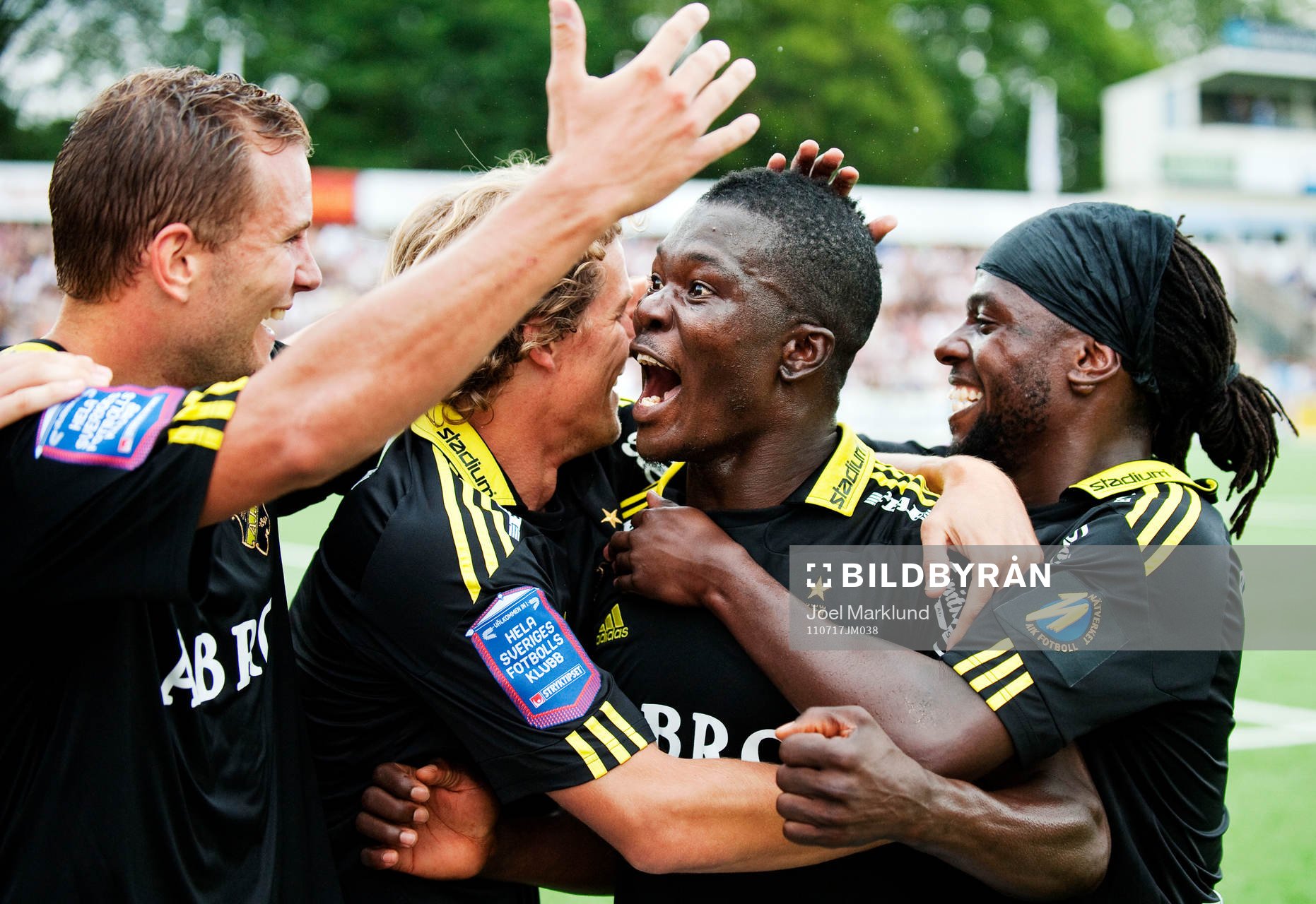 Robert Åhman Persson, Daniel Tjernström, Ibrahim Teteh
