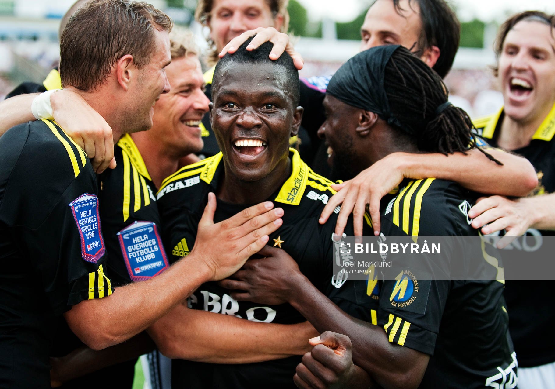 Ibrahim Teteh Bangura, AIK, jubel