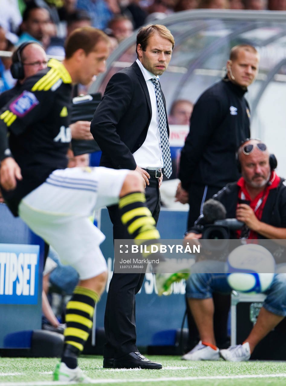 Andreas Alm, tränare, AIK
