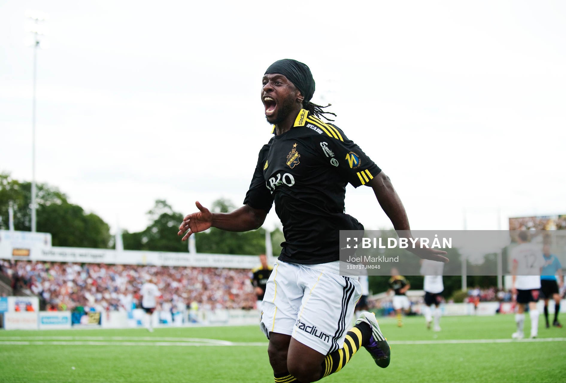Martin Mutumba, AIK, jubel
