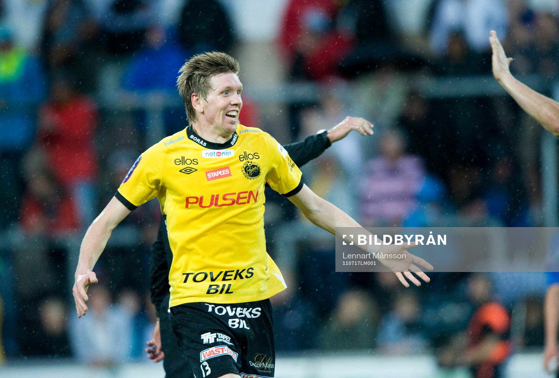 1-2, David Elm, Elfsborg,  jubel, glädje