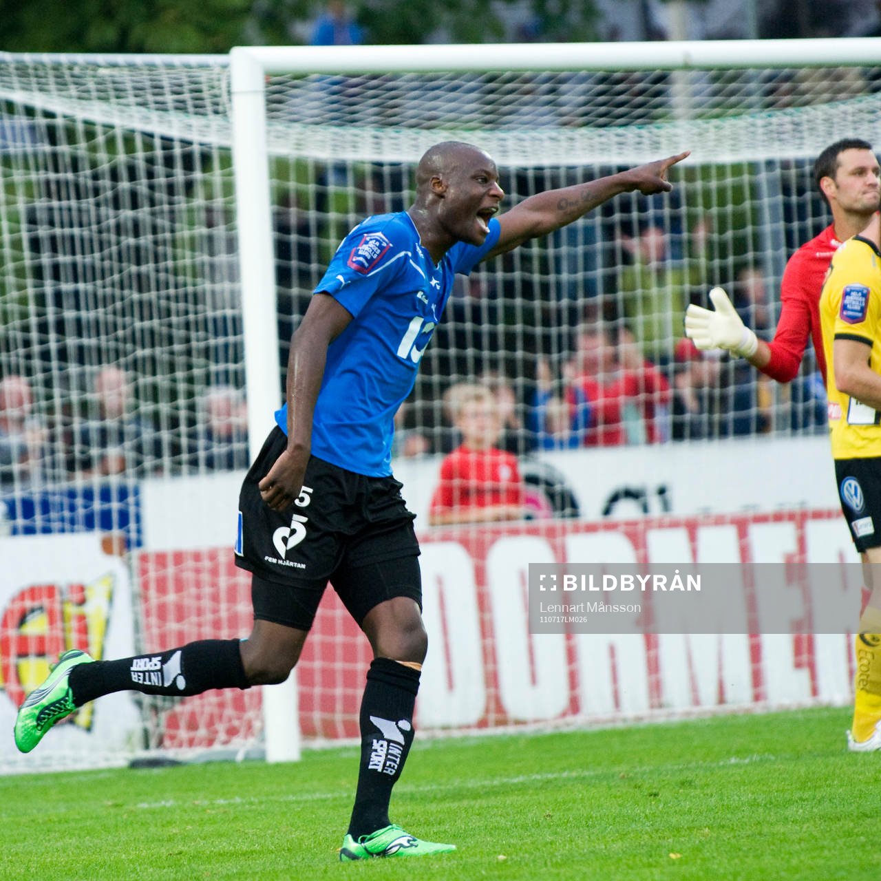 1-0 Joe Sise, Halmstad