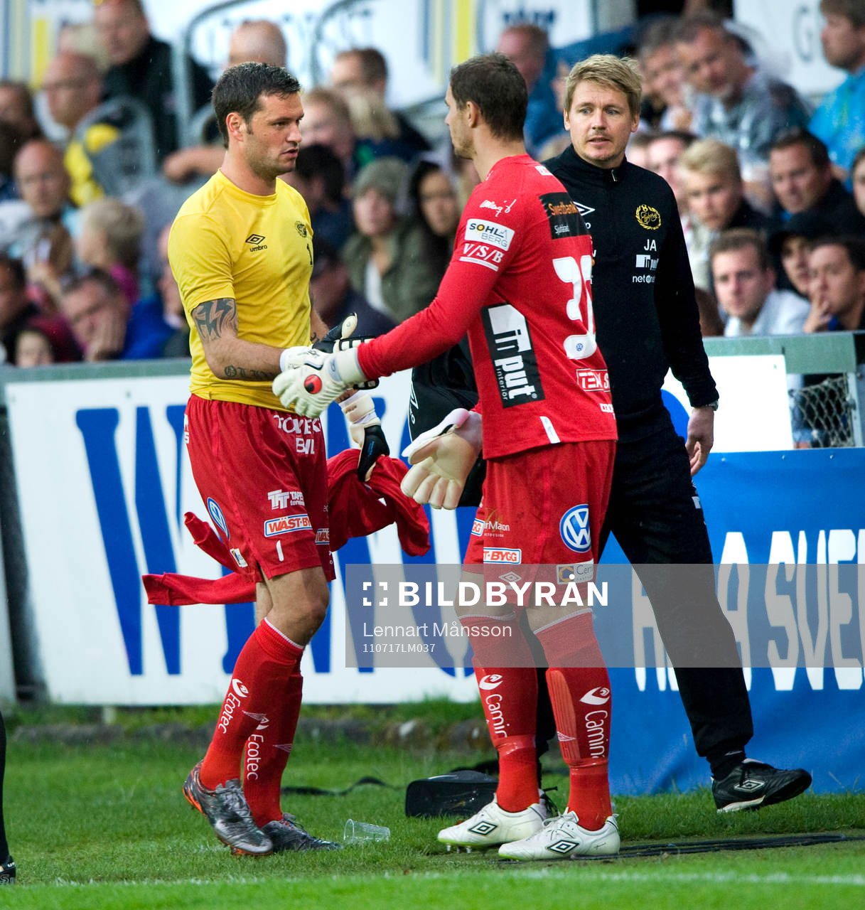 Jesper Christiansen, målvakt, Elfsborg, utgår och