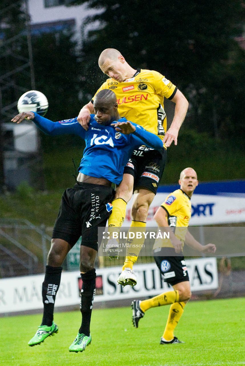 Joe Sise, Halmstad, Andreas Augustsson, Elfsborg