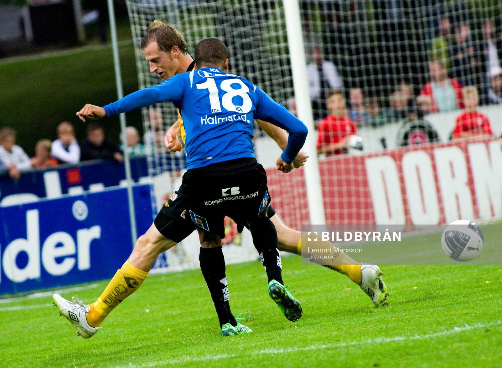 Daniel Mobaeck, Elfsborg och Marcus Olsson, Halmstad