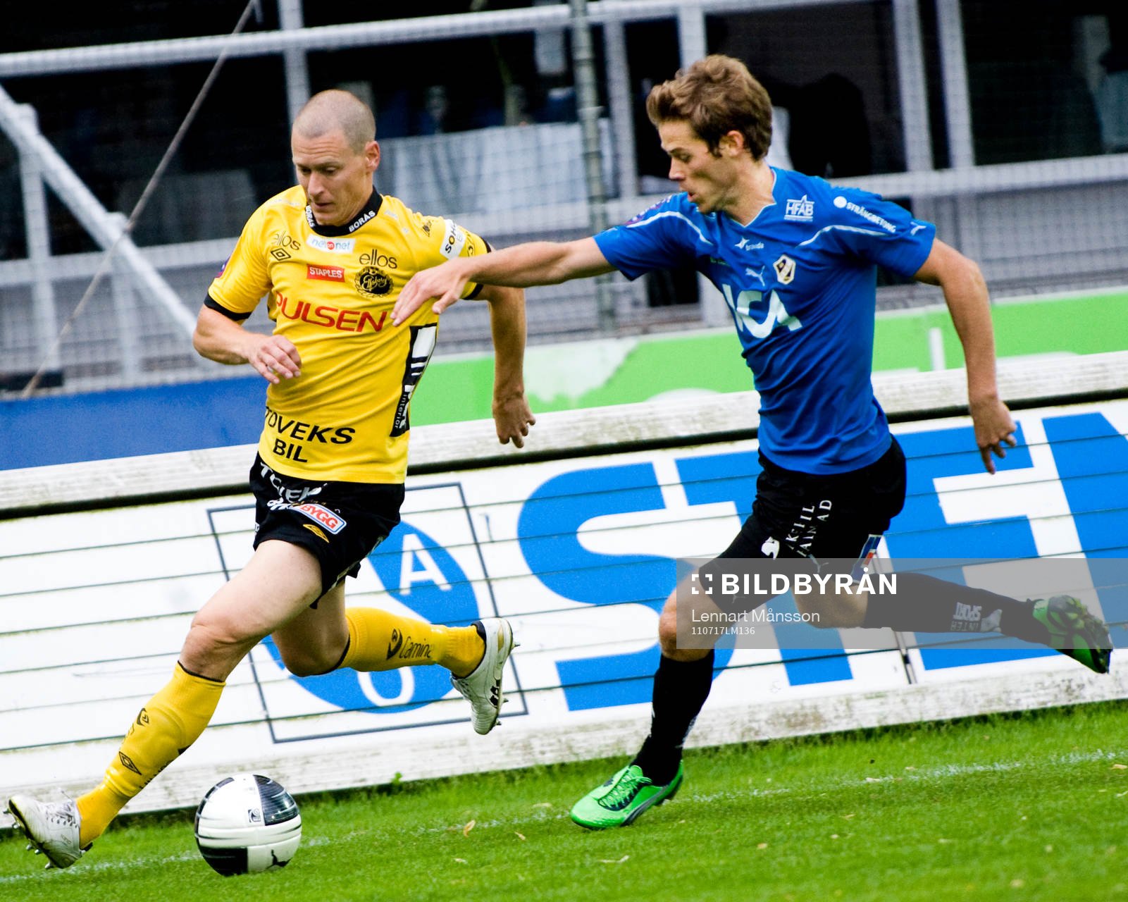 Andreas Augustsson, Elfsborg och Emil Salomonsson, Halmstad