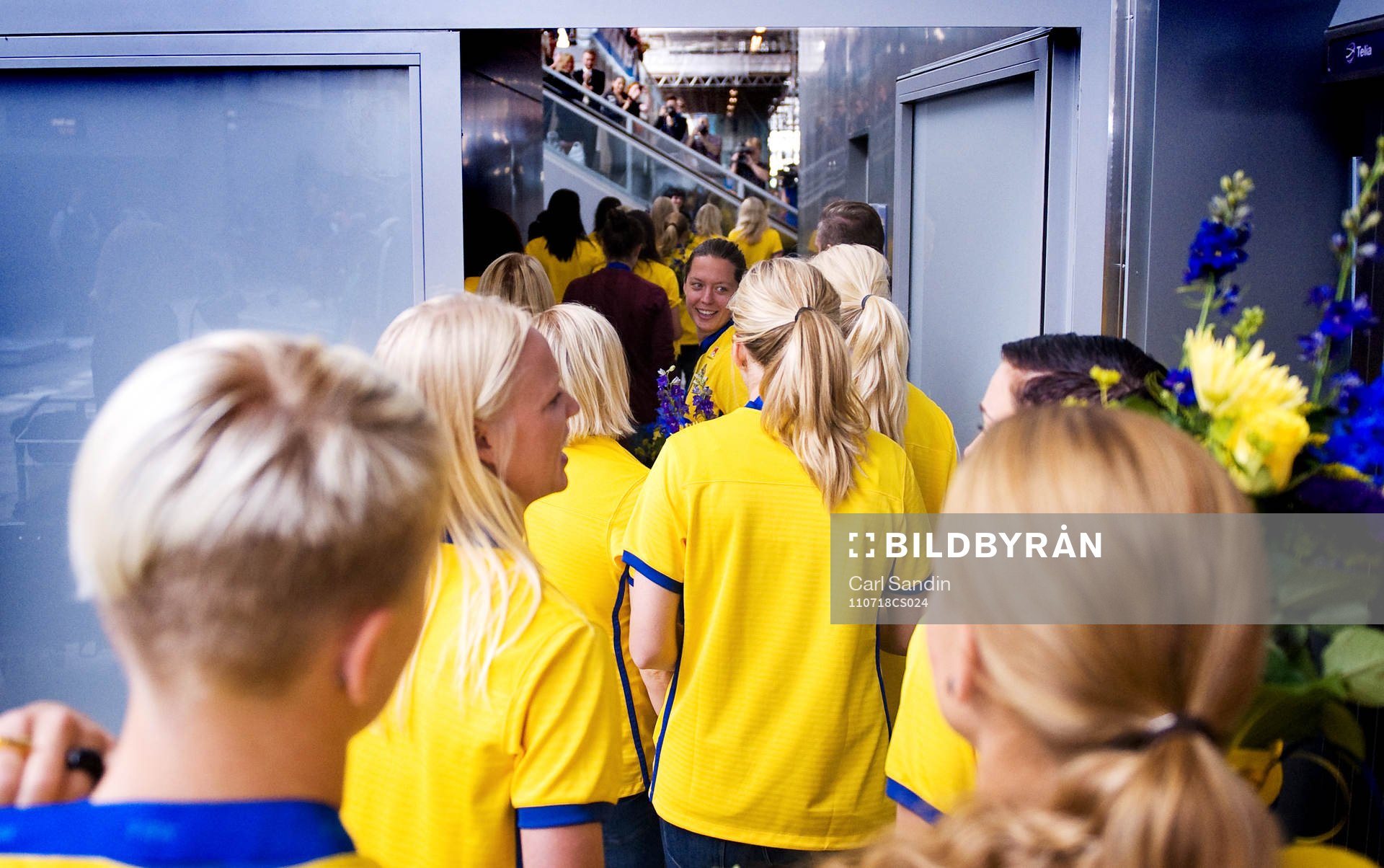 Sverige, går ut för att möta media