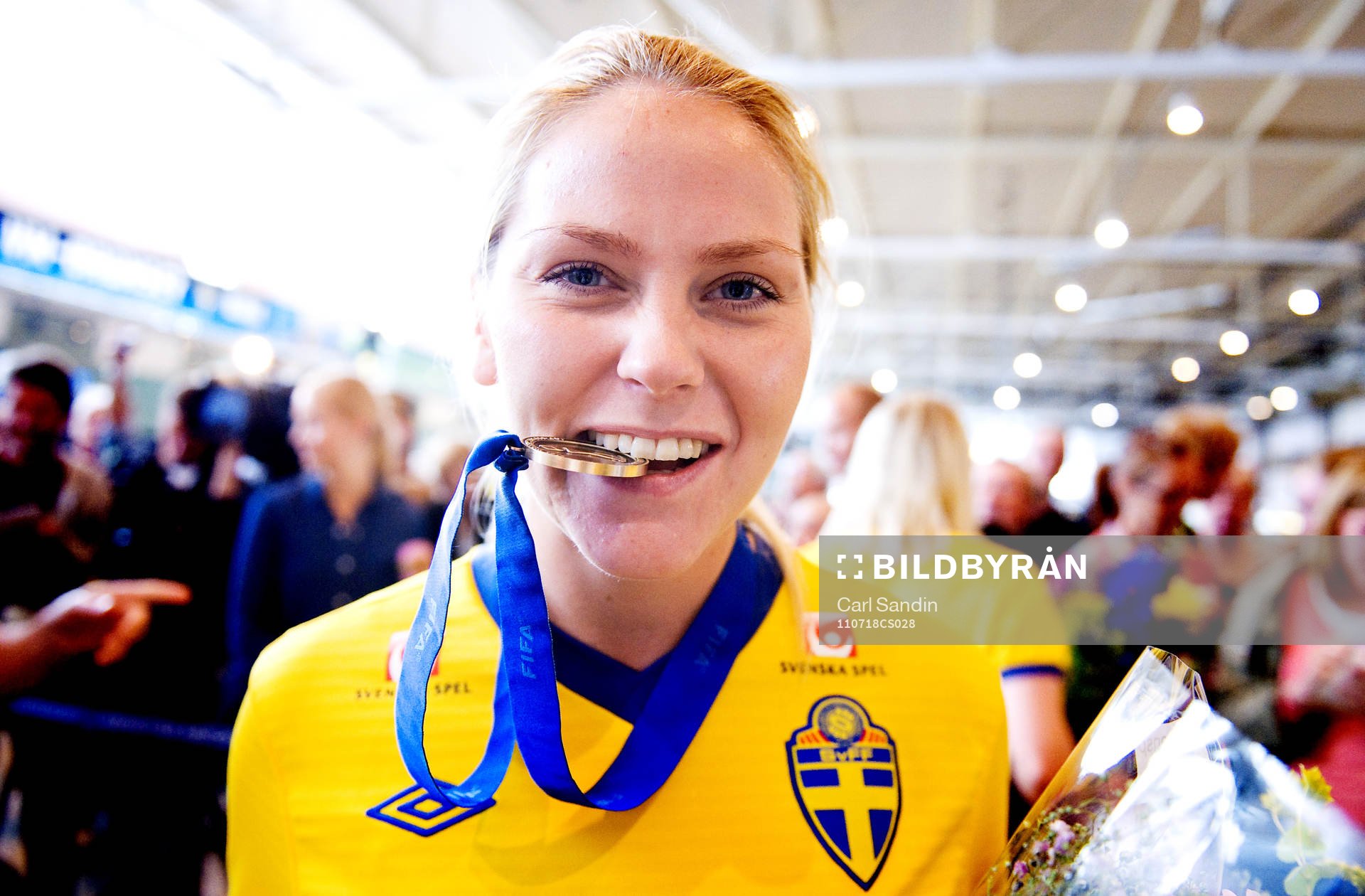 Lisa Dahlkvist, bronsmedalj, brons, medalj