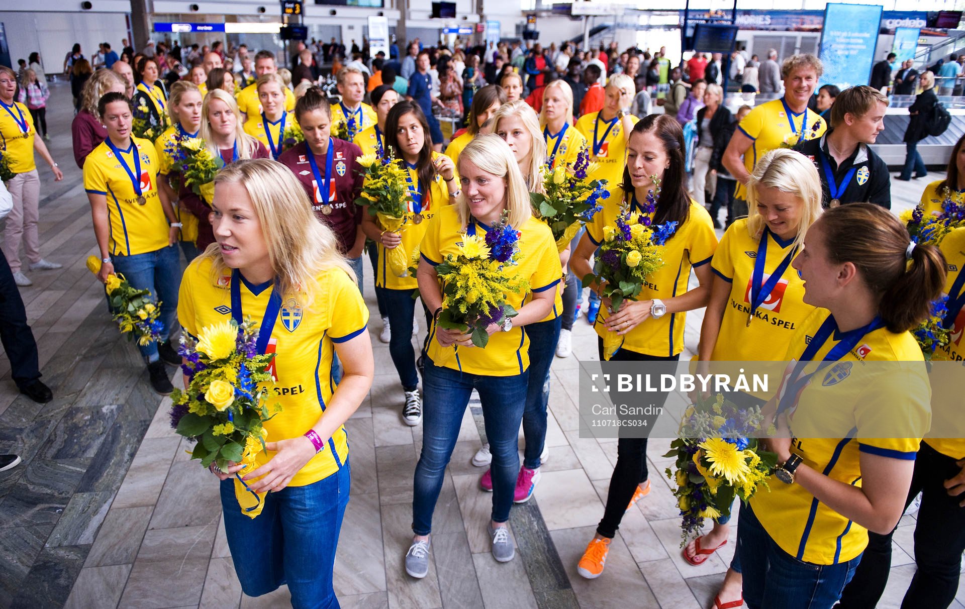 Sverige, går ut för att möta media