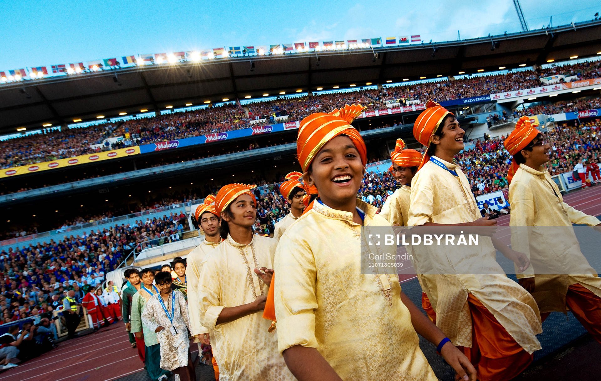 Fotboll, Gothia Cup, Invigning