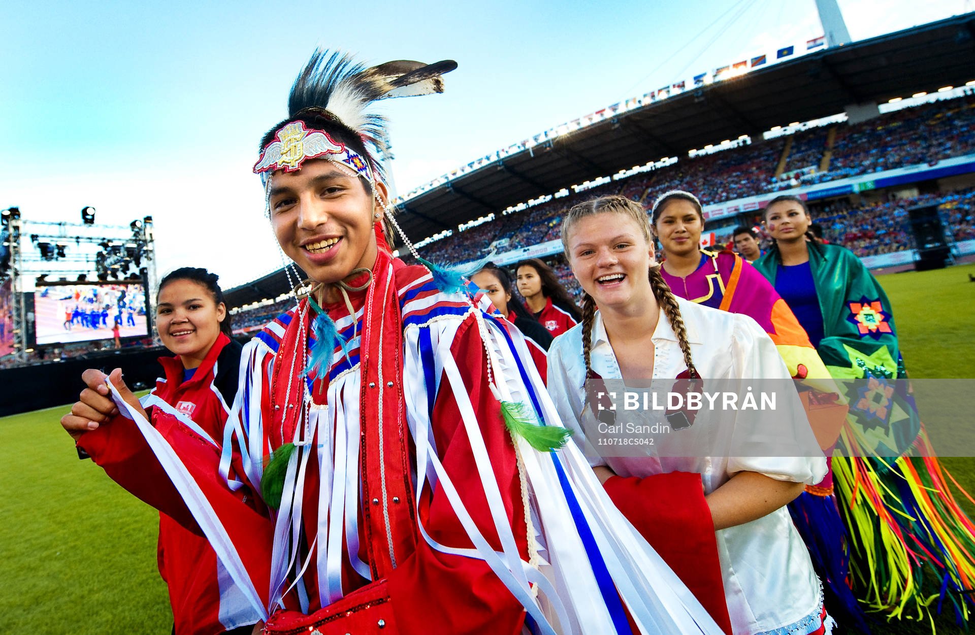 Fotboll, Gothia Cup, Invigning