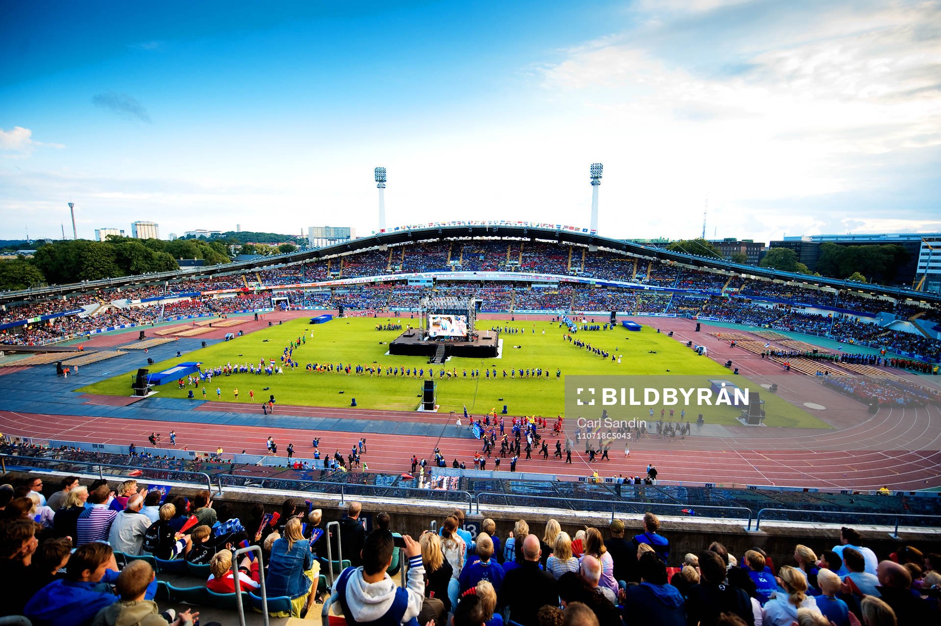 Fotboll, Gothia Cup, Invigning