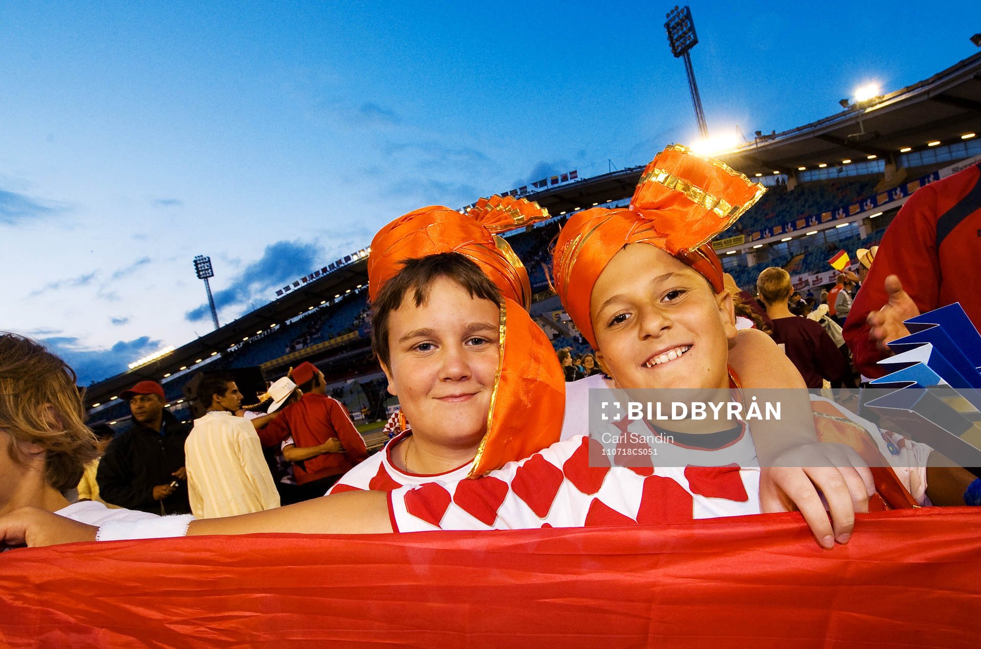 Fotboll, Gothia Cup, Invigning