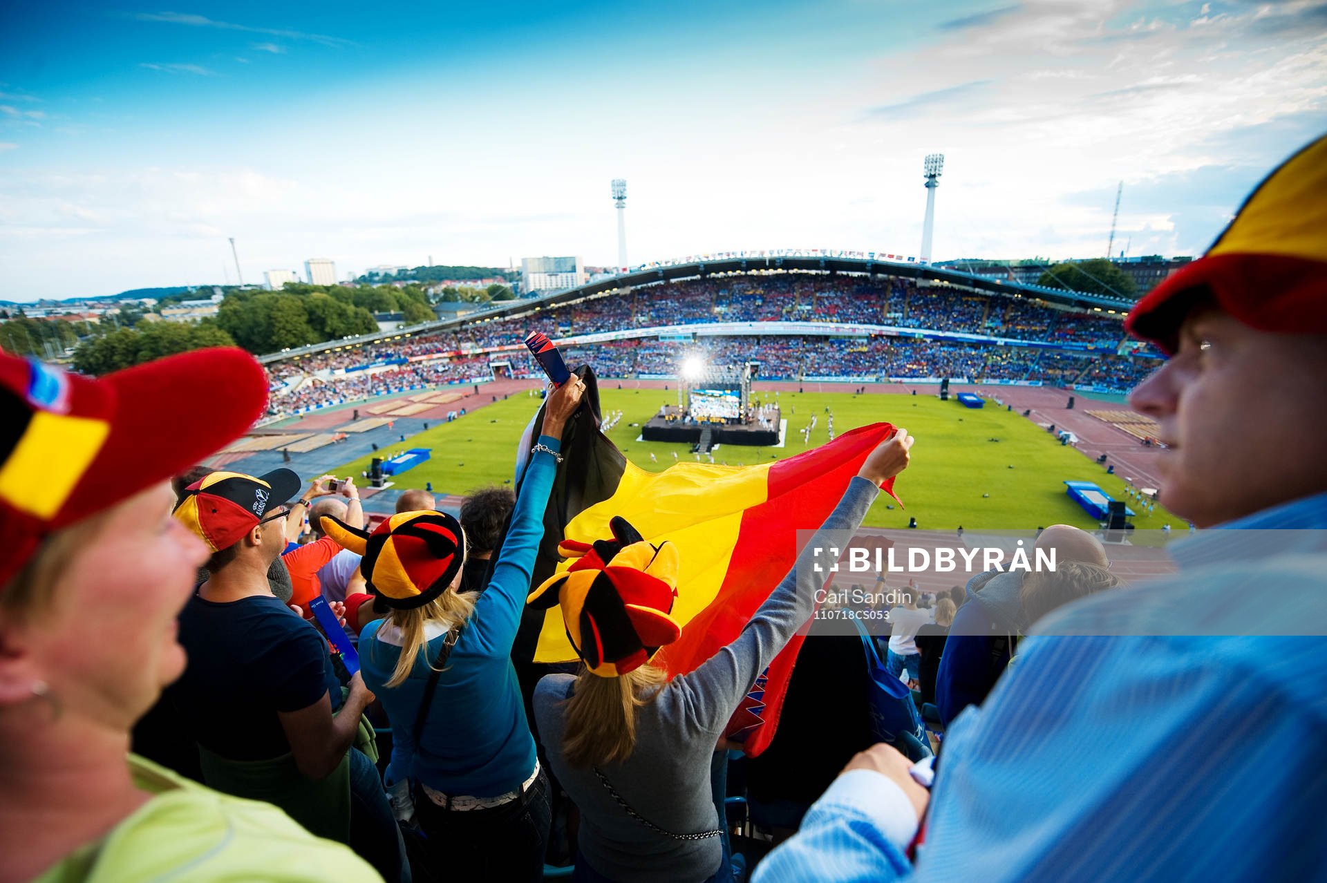 Fotboll, Gothia Cup, Invigning