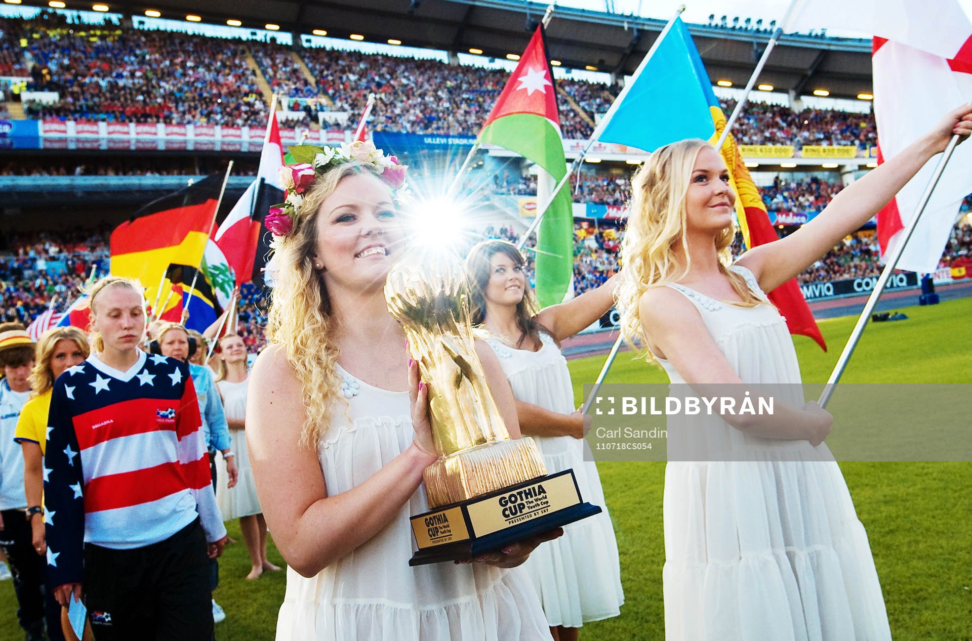 Fotboll, Gothia Cup, Invigning